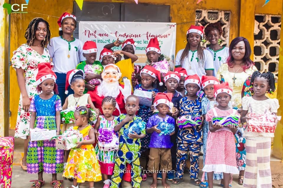 L’ONG Conscience Féminine célèbre la 3ᵉ édition de "Un instant de partage" avec les enfants orphelins à Ouidah